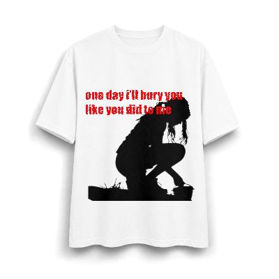 One Day I’ll Bury You | Silhouette T-Shirt